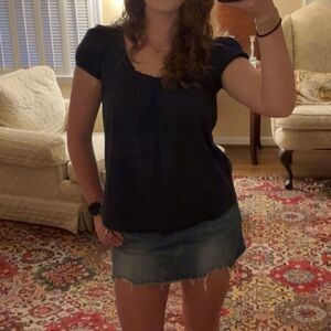 Vintage American Eagle Navy Top